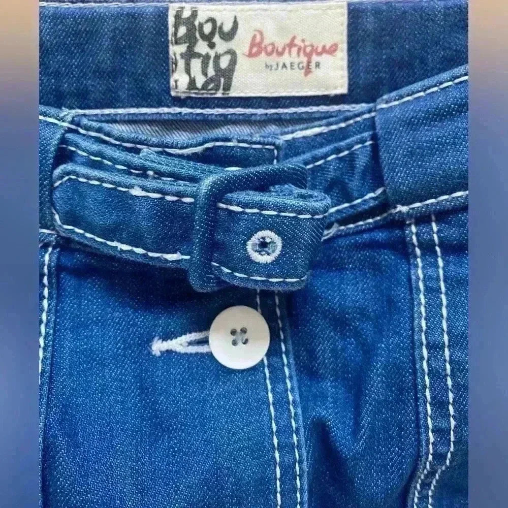 Boutique by Jaeger Denim Mini Skirt Size 8